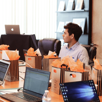 Mobile Banner Image representing Material's Unlock the moments that matter to consumers.