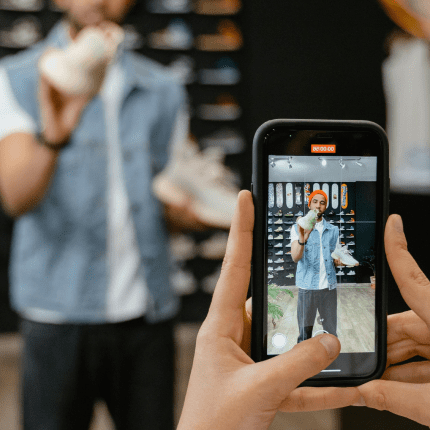 Mobile Banner Image representing Material's Tap into consumer behavior to earn loyalty and build lifetime value.